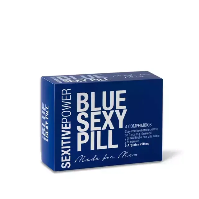 Nombre: Blue Sexy Pill – Suplemento Íntimo Masculino