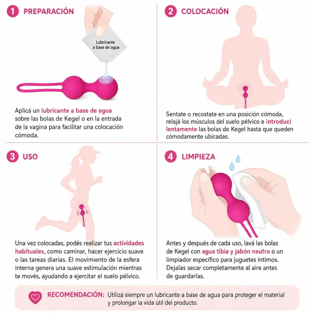 Kit 3 bolas de kegel