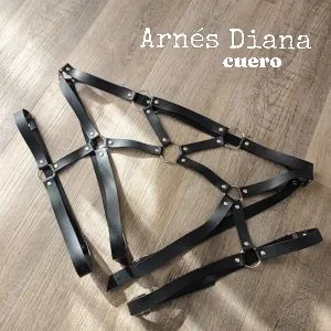 Arnés de cadera negro Diana