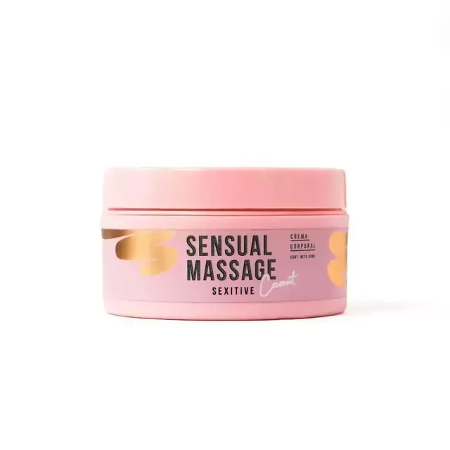 Crema corporal Sexitive Sensual Massage Coconut