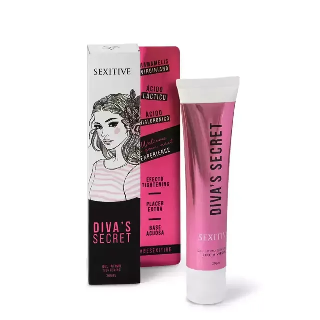 Gel íntimo Sexitive Divas Secret Like a Virgin 30 g