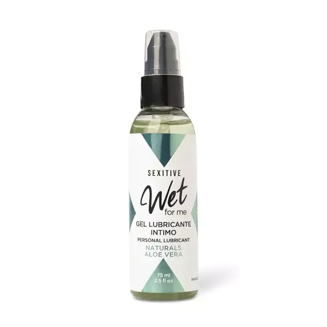 Sextive Wet For Me – Lubricante Íntimo Aloe Vera 75 ml